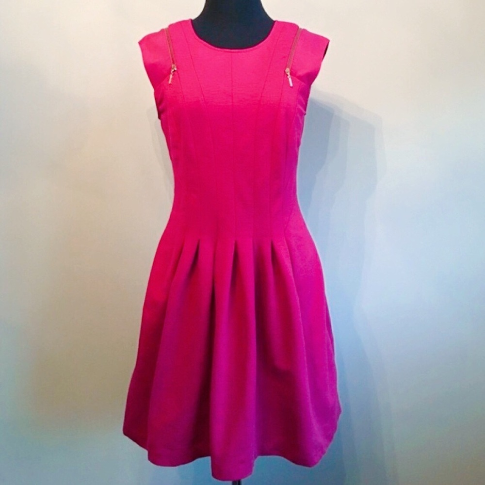 Ted Baker Pleated Dress Size 1